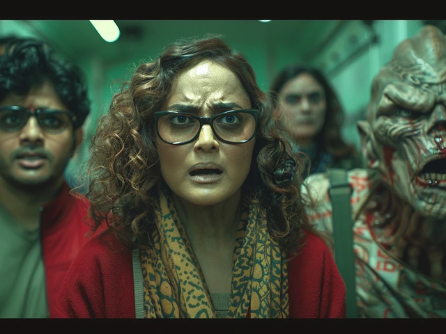 हॉरर कॉमेडी फ़िल्म मुझ्या: शर्वरी वाघ, अभय वर्मा और मोना सिंह का दिलचस्प प्रदर्शन