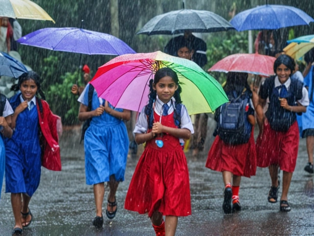 केरल में भारी बारिश के चलते स्कूलों में छुट्टी, मौसम विभाग ने जारी किया अलर्ट